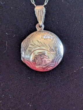 Sterling silver locket